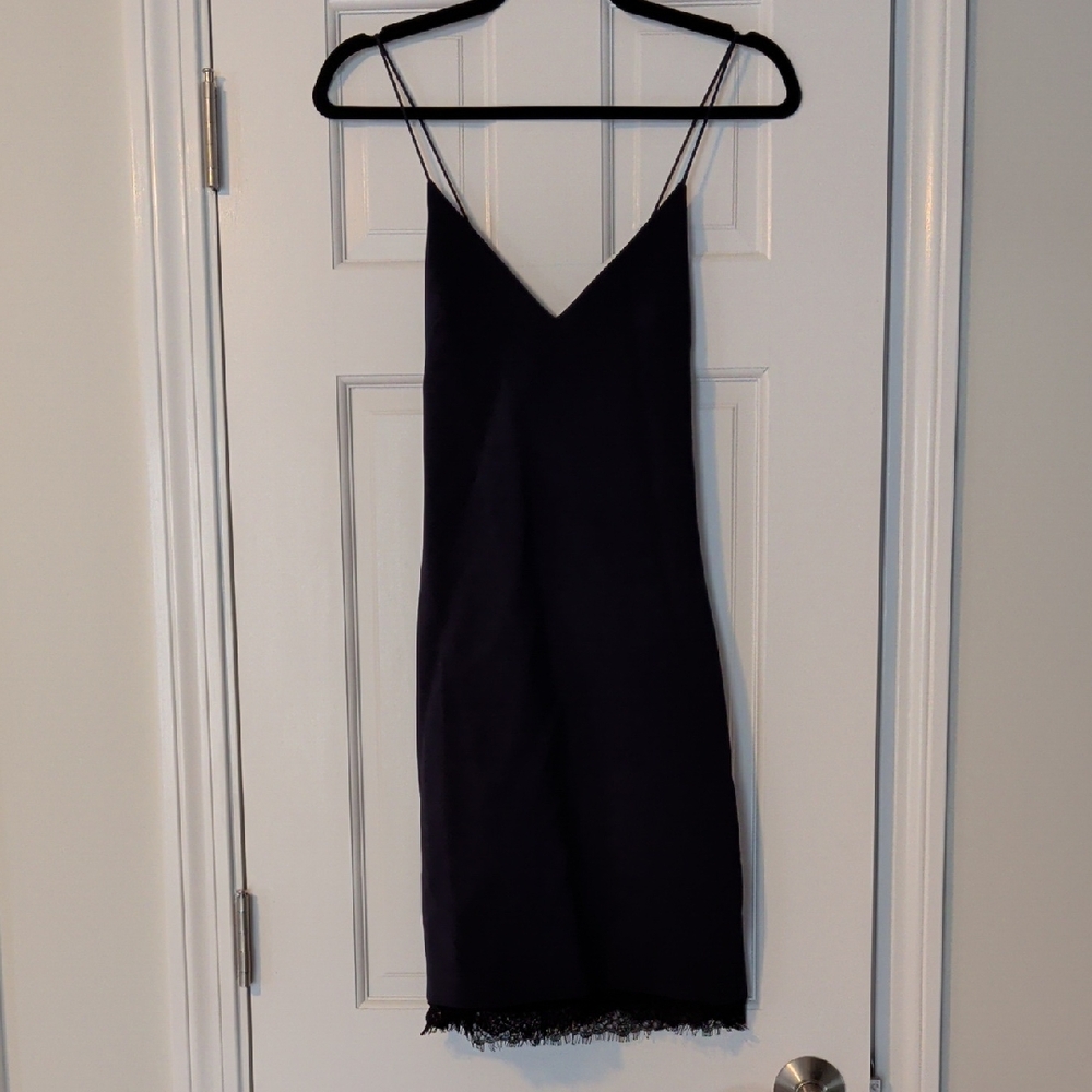 Alice + Olivia Navy Blue Dress